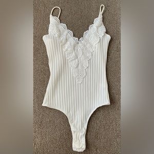 Windsor White Bodysuit